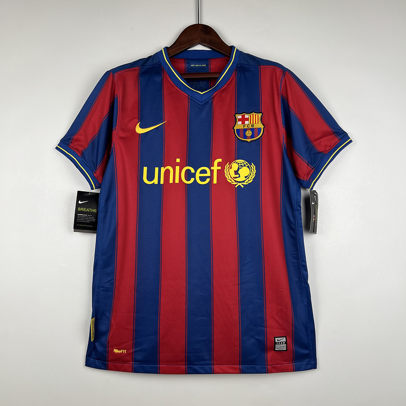 Retro 09/10 Barcelona Home