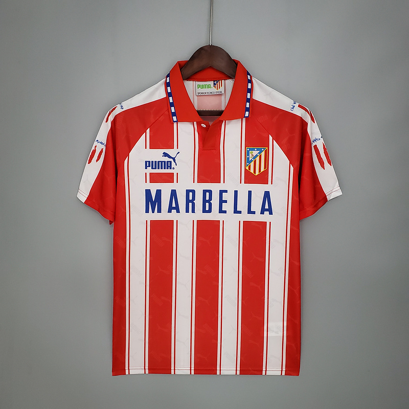 Retro 94/95 Atletico Madrid Home