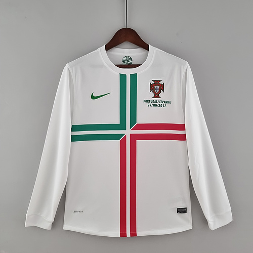 Retro 2012 Portugal Away Long Sleeve 