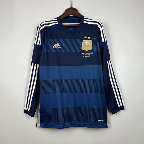 Retro 2014 Argentina Away Long Sleeve