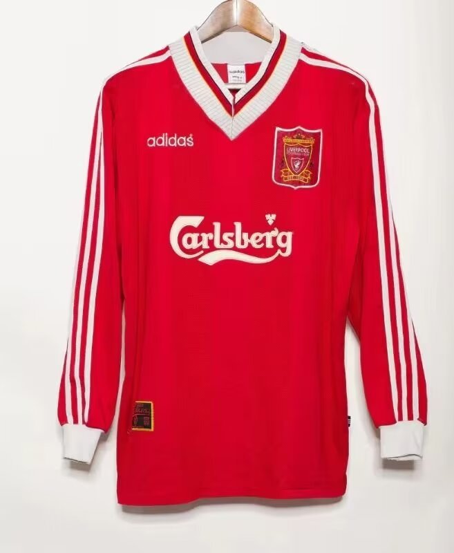 Retro 1995/96 Liverpool Home long sleeve