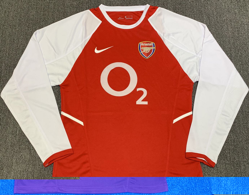 Retro 02/03 Arsenal home Long sleeve