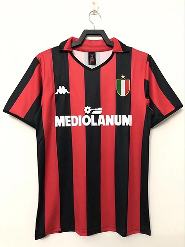 Retro 88/89 AC Milan Home