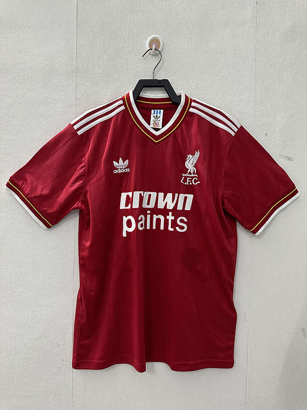  Retro 86/87 Liverpool Home 