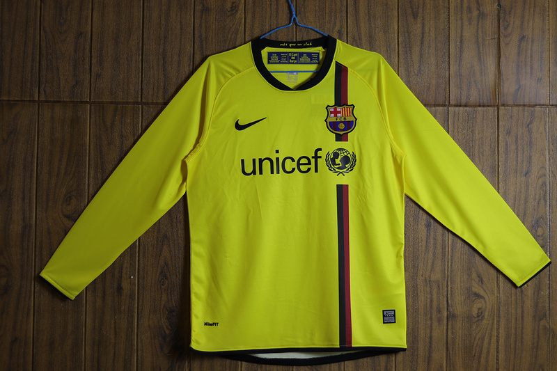 Retro 08/09 Barcelona Away Long sleeve