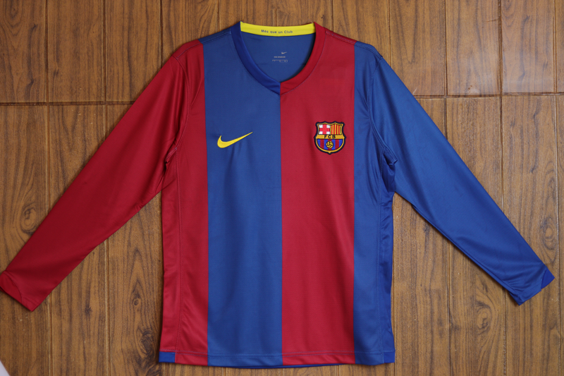 Retro 06/07 Barcelona Home Long sleeve