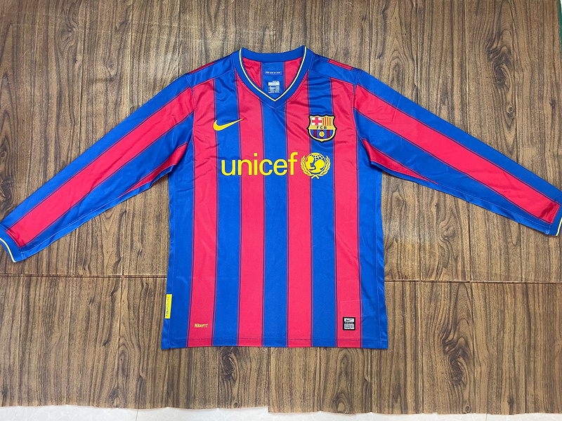 Retro 09/10 Barcelona Home Long sleeve