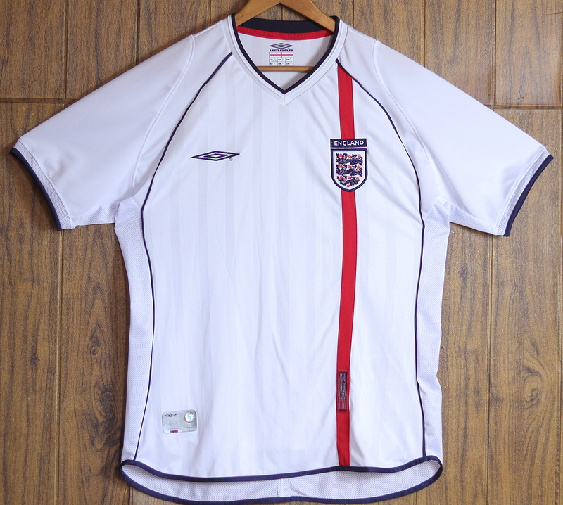 Retro 2002 England Home 