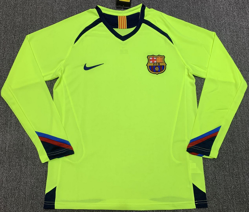 Retro 05/06 Barcelona Away Long sleeve