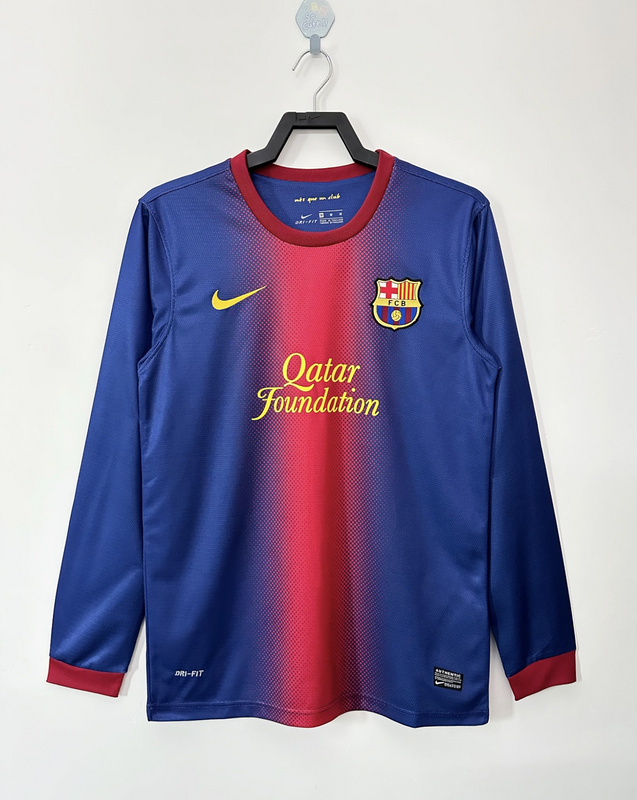 Retro 12/13 Barcelona Home Long sleeve