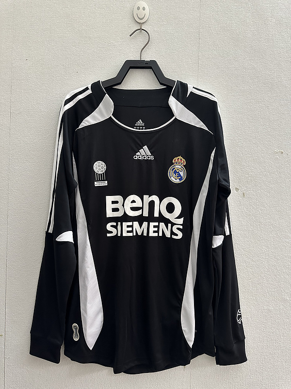  Retro 06/07 Real Madrid away Long sleeve