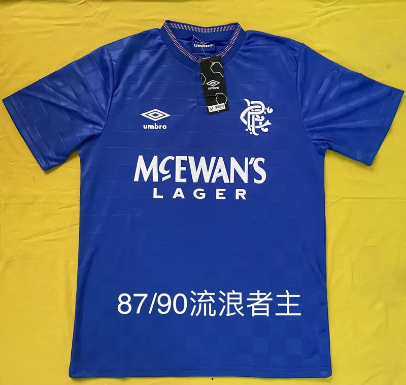 Retro 87/90 Rangers home