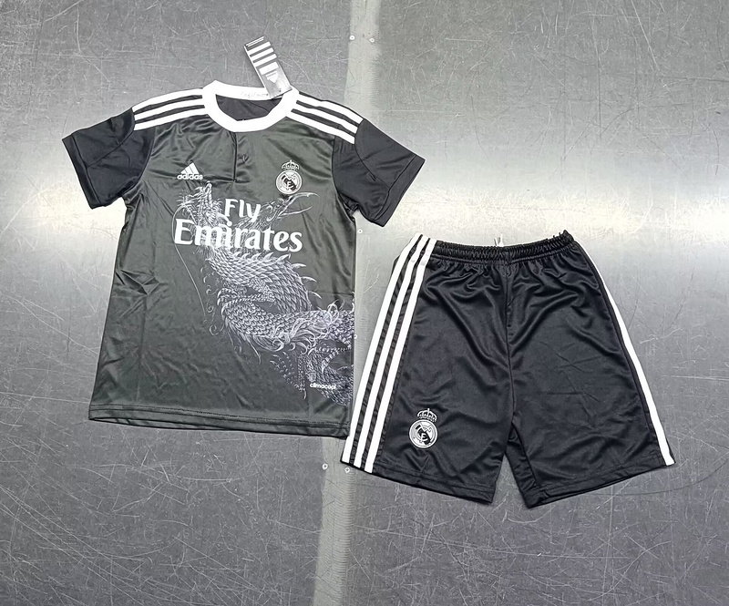 Retro kids kits 14/15 Real Madrid third away