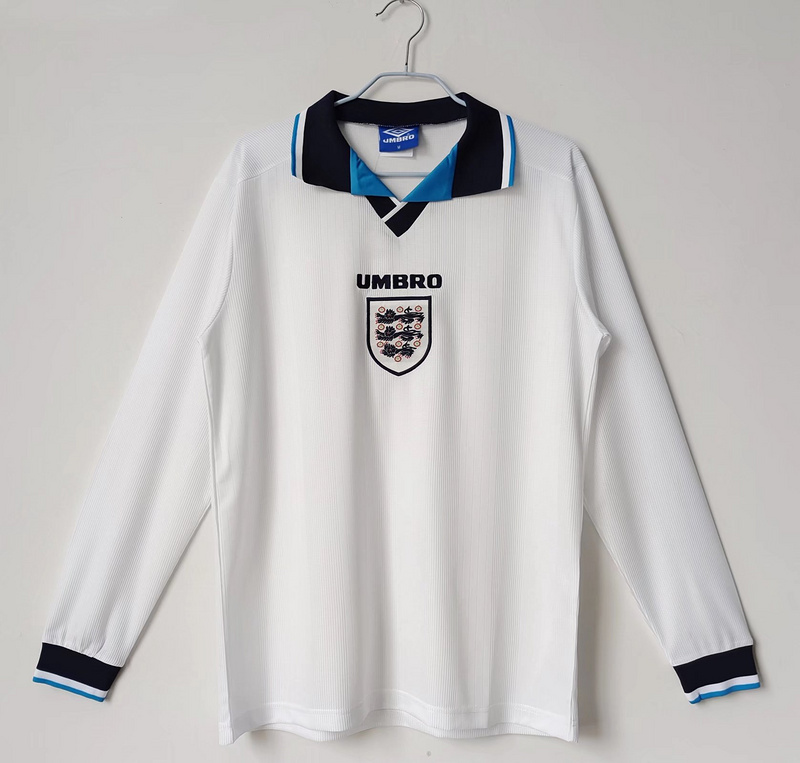 Retro 1996 England home Long sleeve