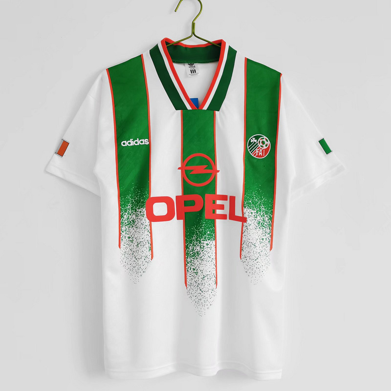 Retro 1994 Ireland Away With advertising