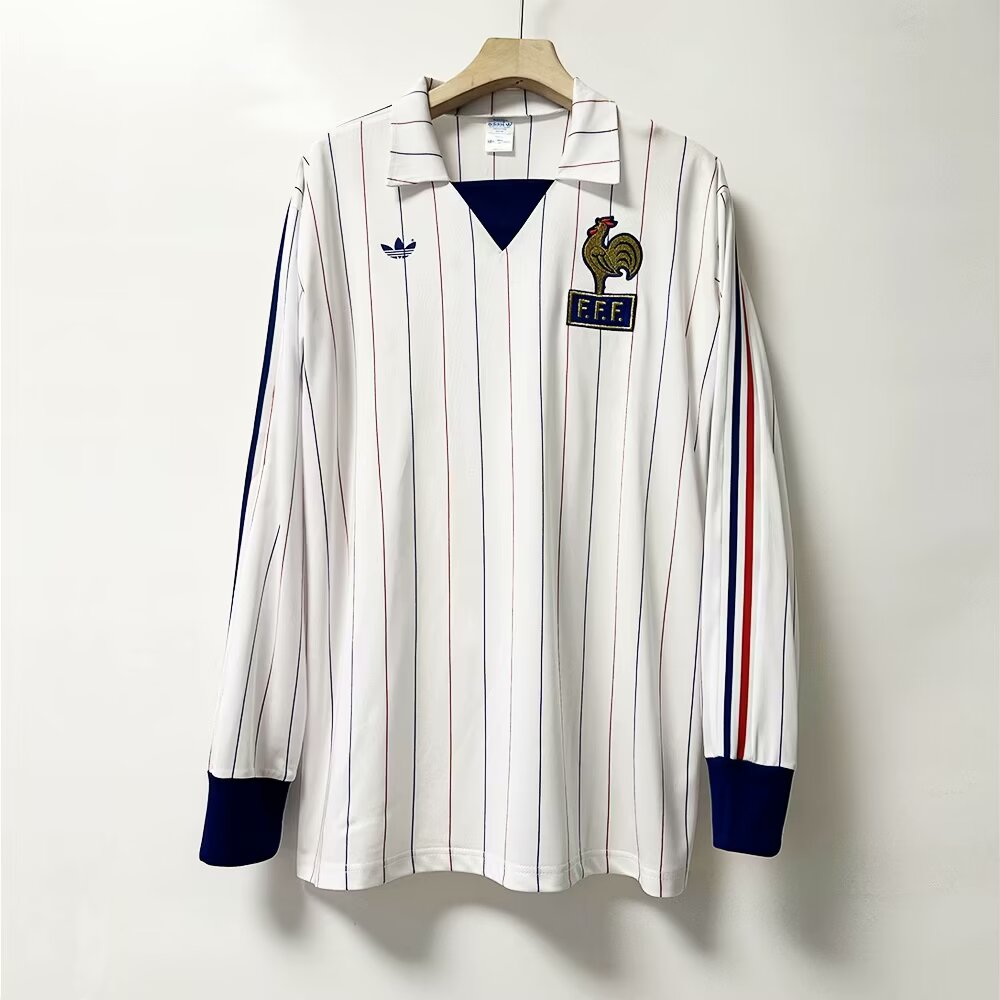 Retro 80/92 France Home Long sleeve