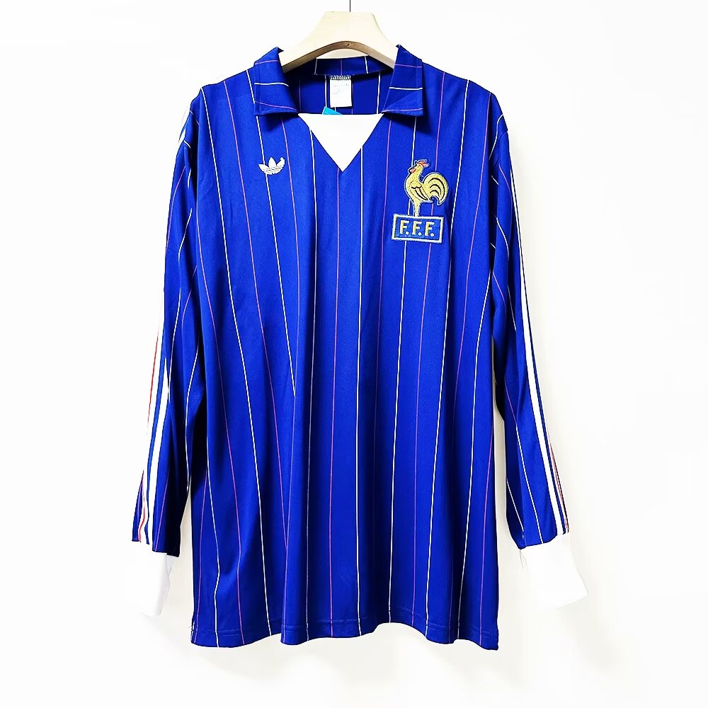 Retro 80/82 France Home Long sleeve