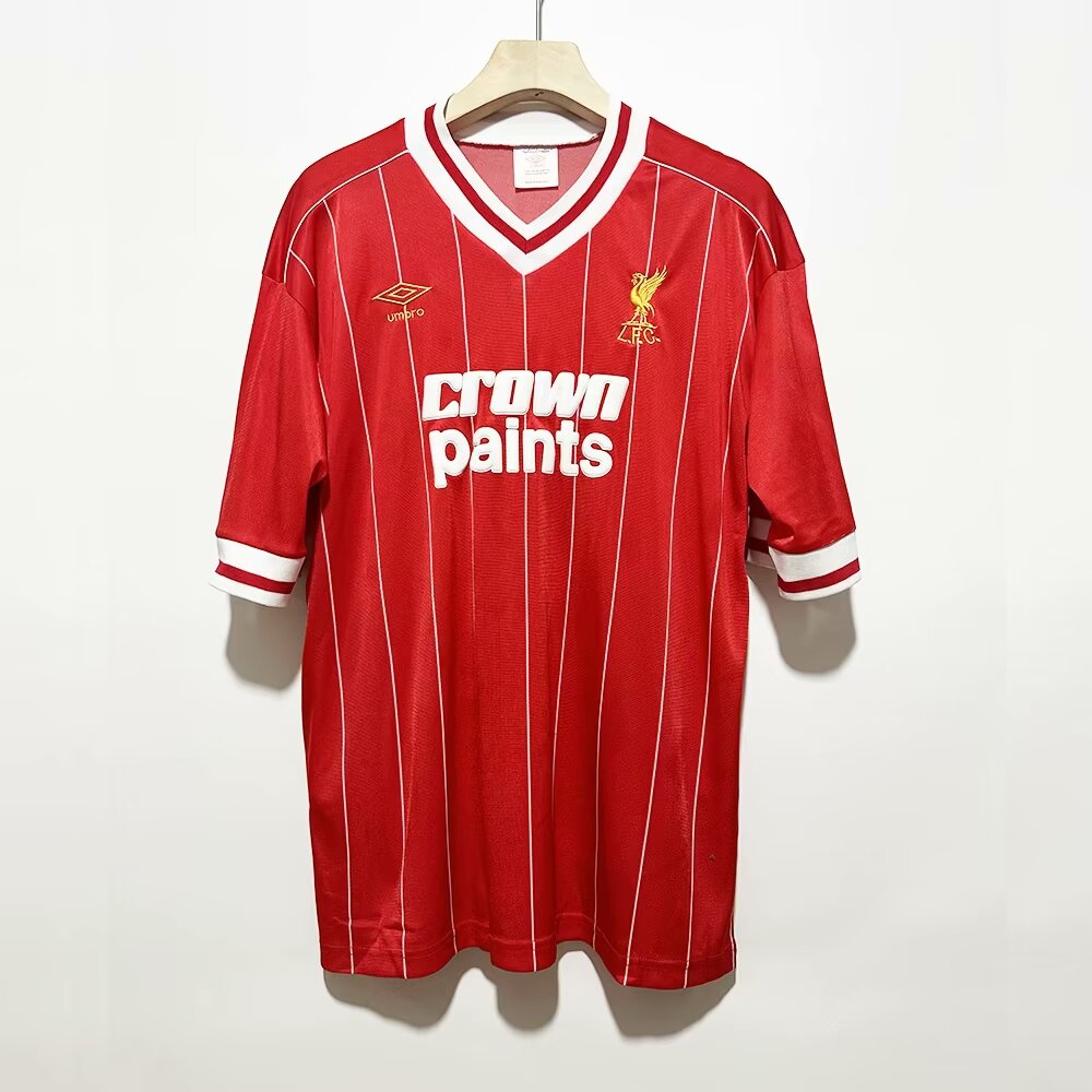  Retro 82/83 Liverpool Home 