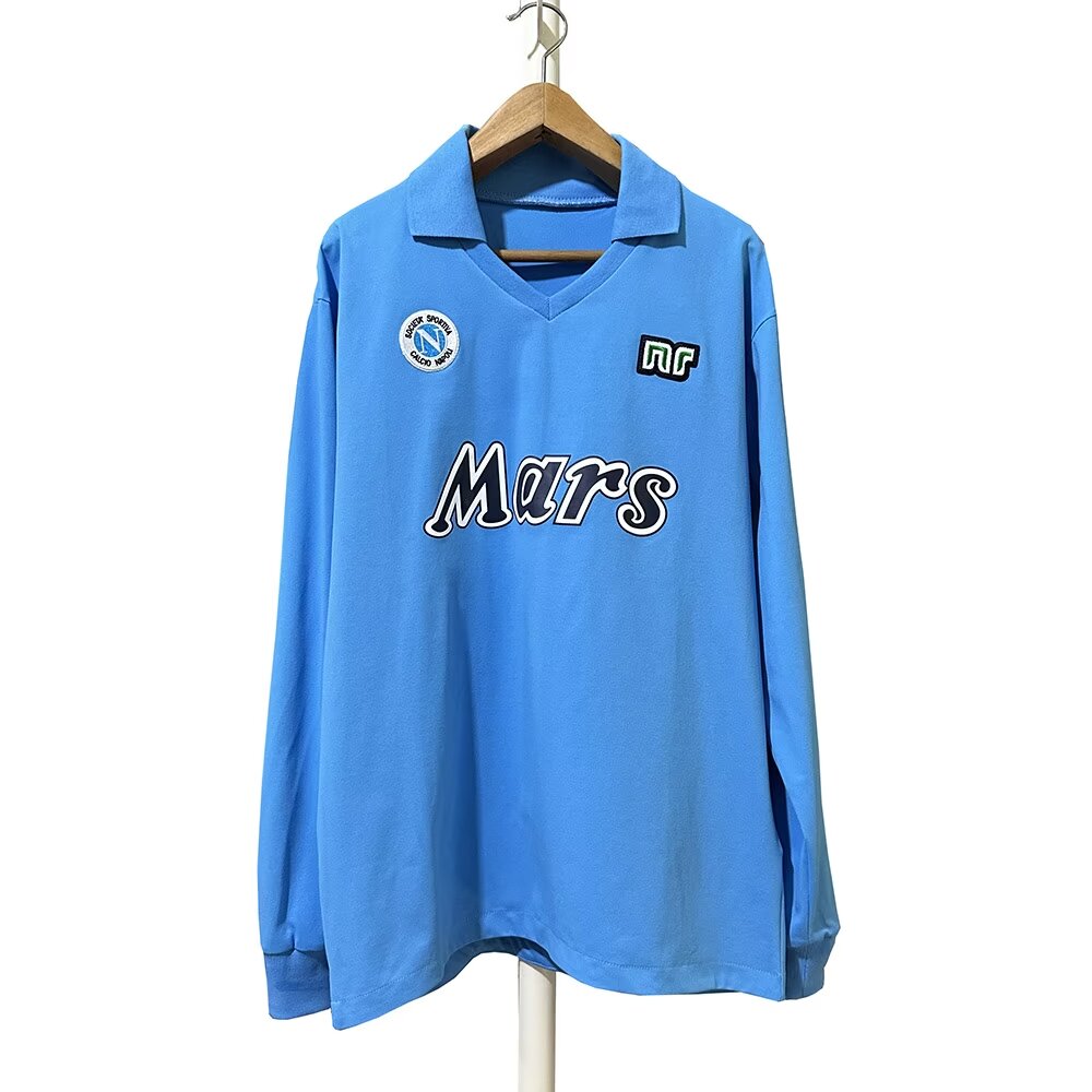  Retro 88/89  Napoli Home long sleeve