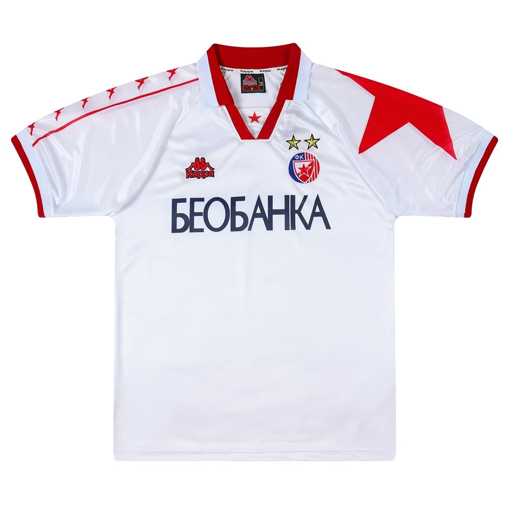 Retro 95/97 red star belgrade away