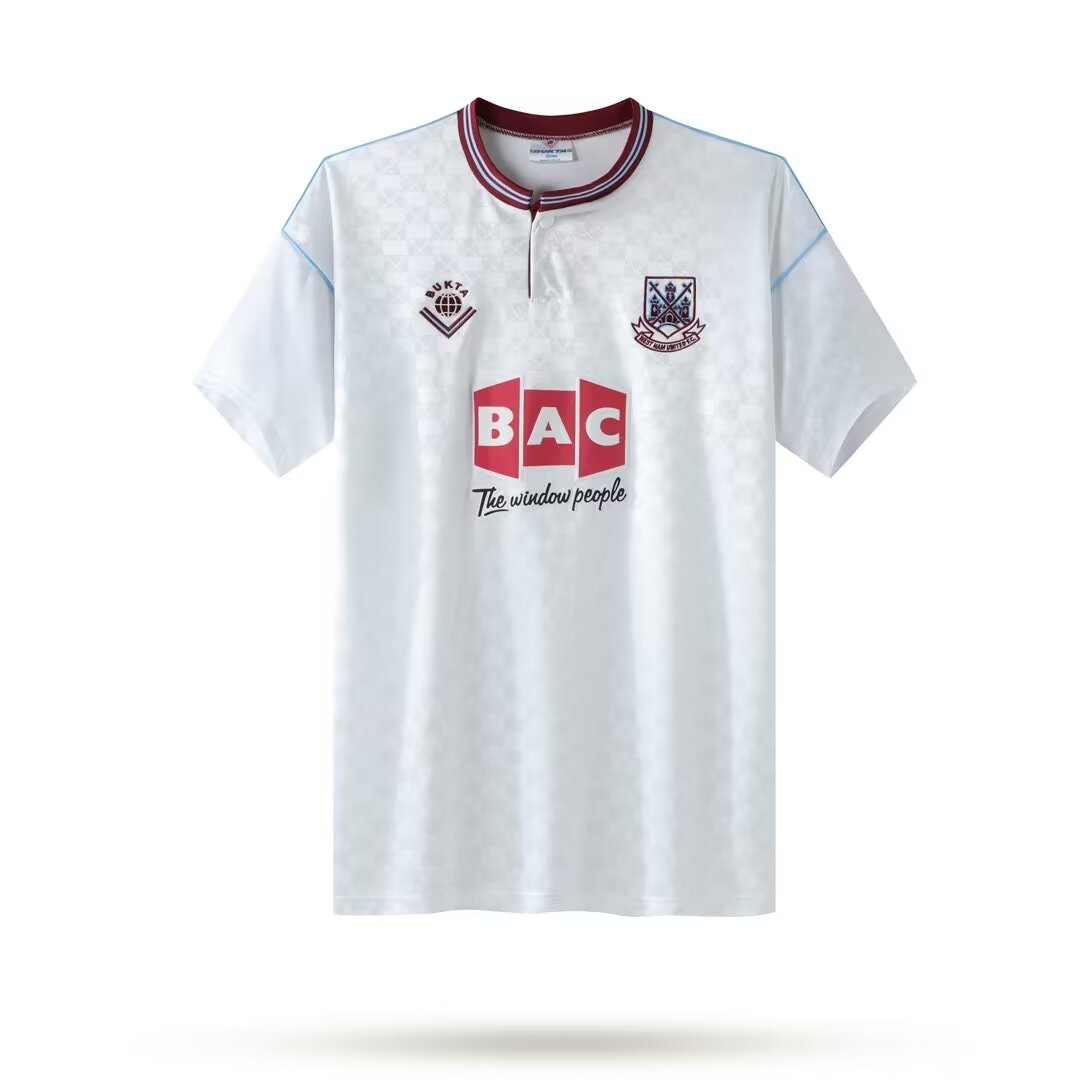  Retro 89/90 West Ham United Away