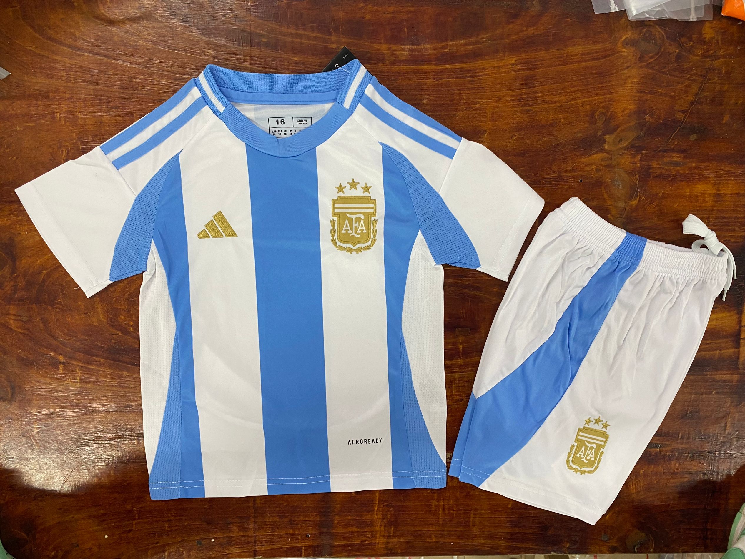 Kids Kits 24/25 Argentina Home