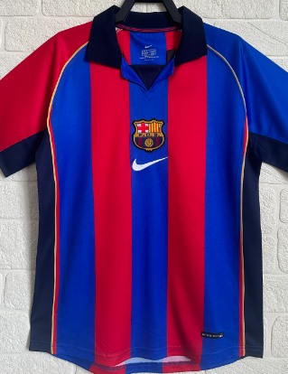 Retro 01/02 Barcelona home