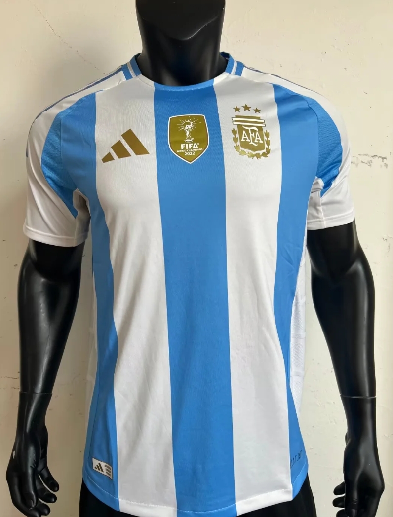 Player Version 24/25 Argentina Three Stars Jersey Home