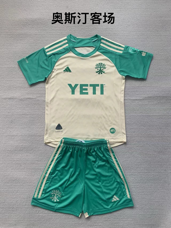 Kids kits 24/25 Austin away