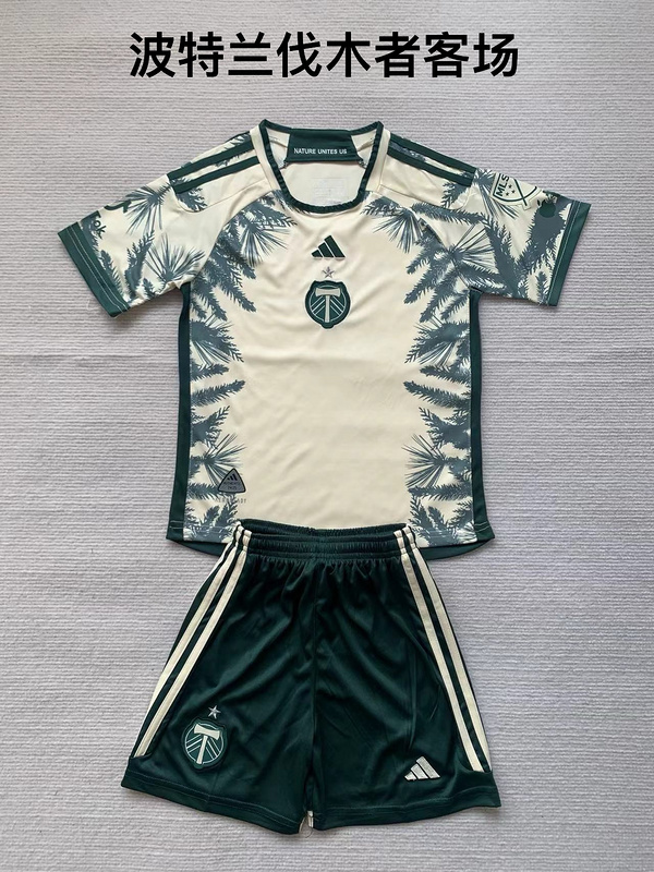  Kids kits 24/25 Portland Timbers away