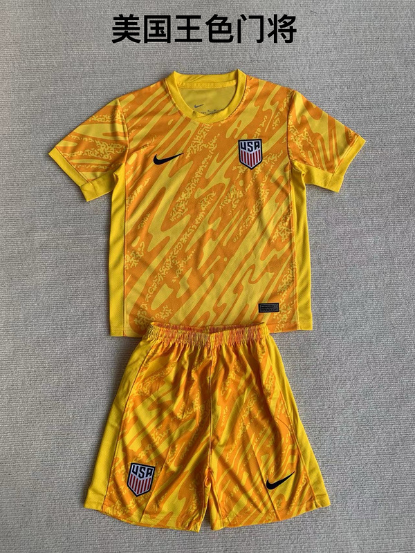 Kids Kits 24/25 USA goalkeeper