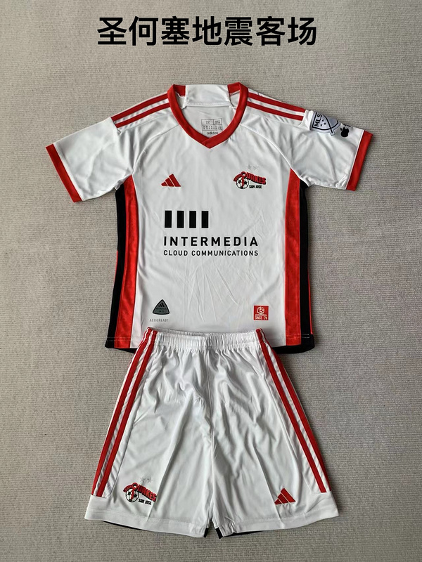 Adults kits 24/25 SAN Jose Earthquakes away