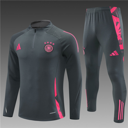 24/25 Germany dark grey half zip Tracksuit