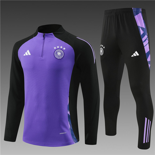 24/25 Germany purple half zip Tracksuit