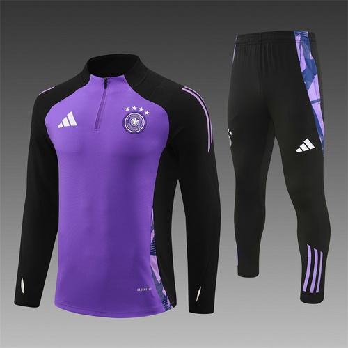 24/25 Germany purple half zip Tracksuit