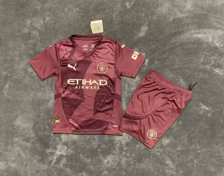 Kids kits 24/25 Manchester City Third away