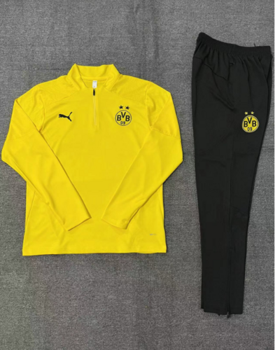 24/25 Dortmund yellow half zip Tracksuit 