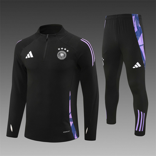 24/25 Germany black half zip Tracksuit