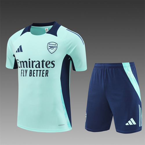 24/25  Arsenal Lake Blue Training Soccer Jerseys