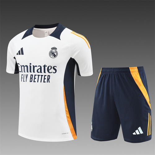 24∕25 Real Madrid White Training Kits