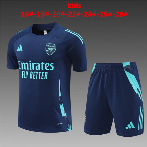 24/25  Arsenal Royal Blue kid Training Kits