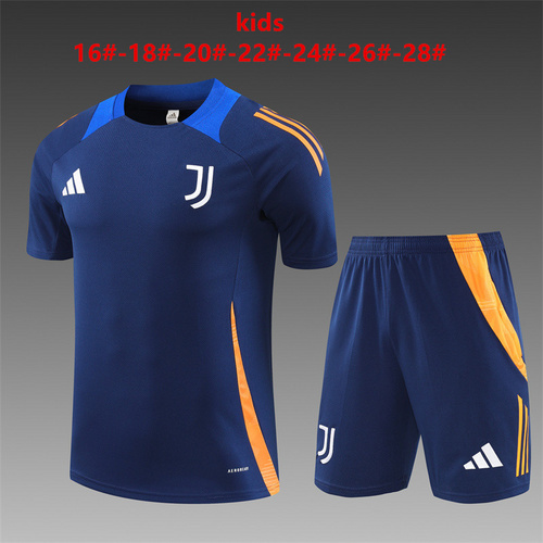 24/25 Juventus Royal Blue Kid Training Kits