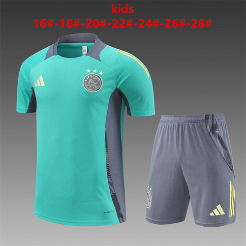 24/25 Ajax green kid Training Kits