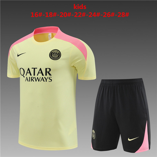 24/25 PSG Beige kid Training Kits