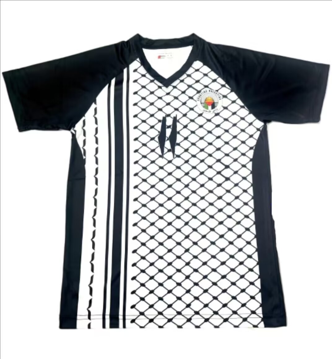 Fans Version 24/25 Palestine Black white