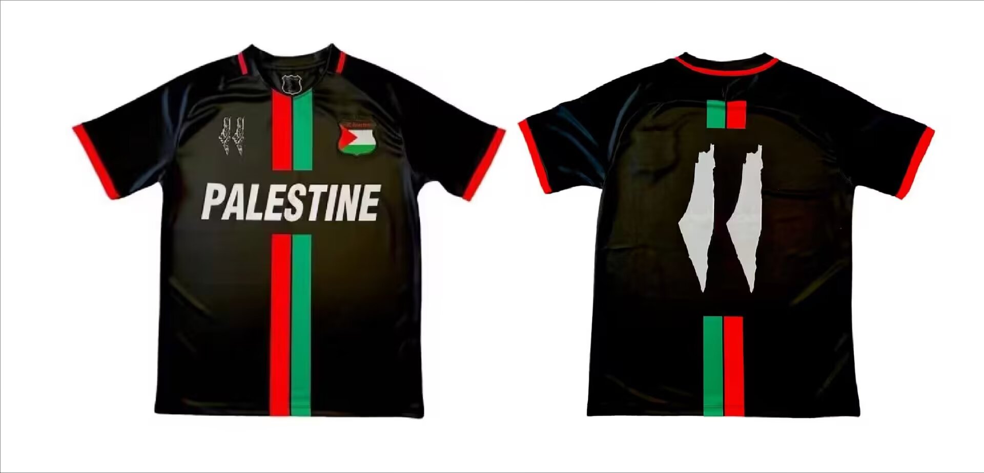 Fans Version 24/25 Palestine black English