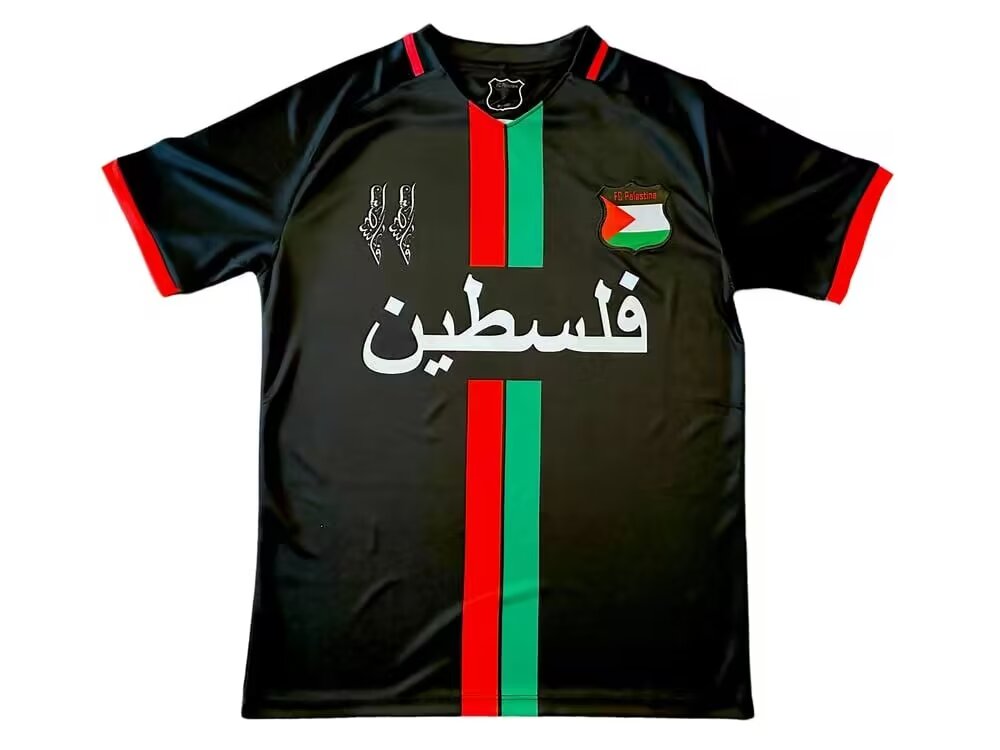 Fans Version 24/25 Palestine black Arabic