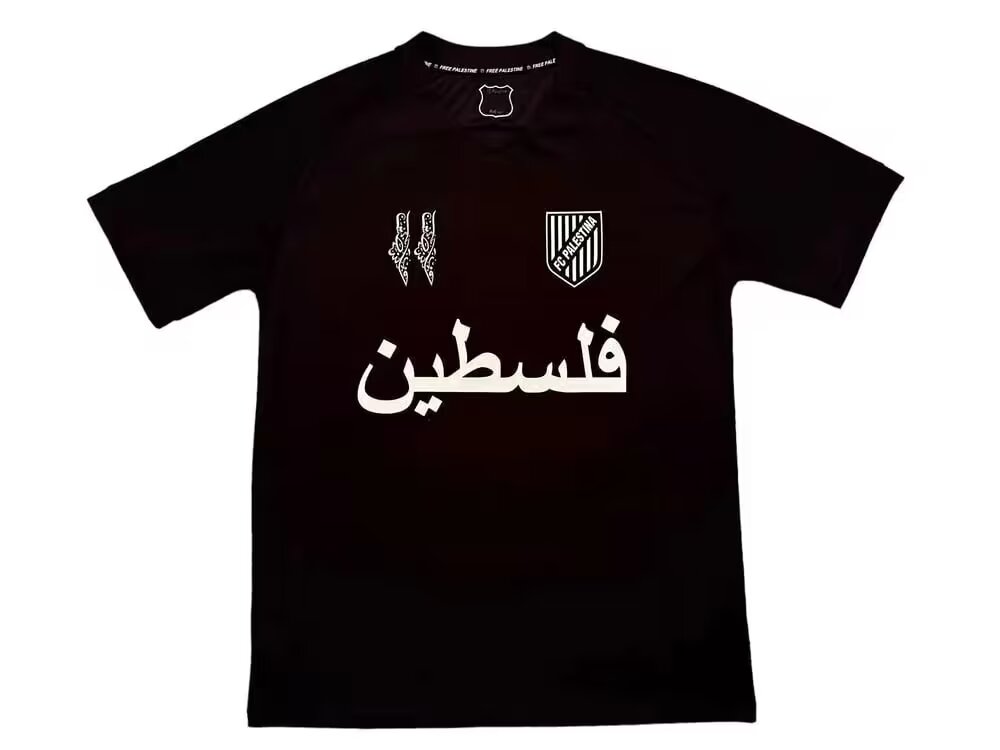 Fans Version Palestine Anniversary black Arabic