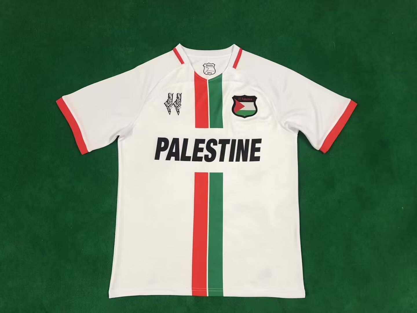 Fans Version 24/25 Palestine white English without number