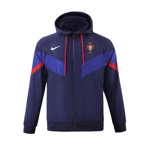 24/25 Portugal dark blue Windbreaker